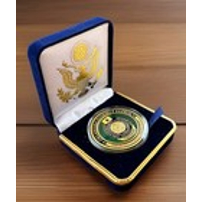 Department of Energy (DOE) Challenge Coin With Blue Velvet Case. Fast Shipping!