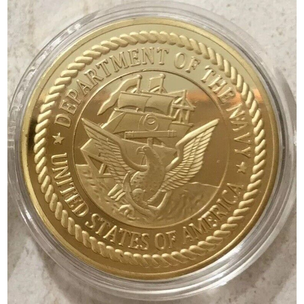 US Navy SEAL Team Five 5 Naval Special Warfare Command Presidential Gift Box
