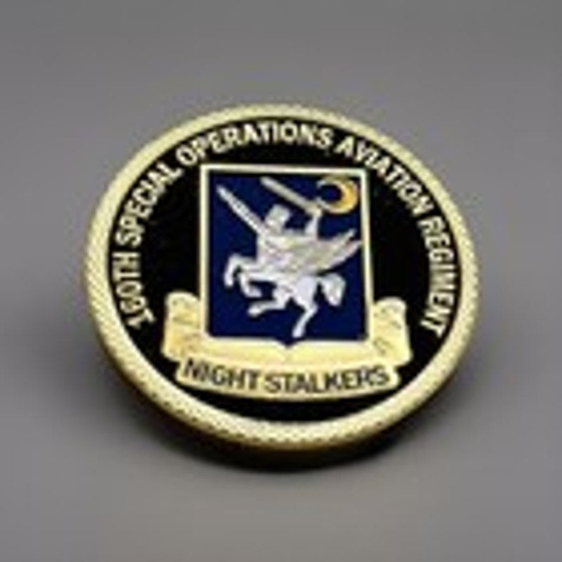 US ARMY 160th SPECIAL OPS AVIATION REGIMENT "NIGHT STALKERS" Challenge Coin keychain