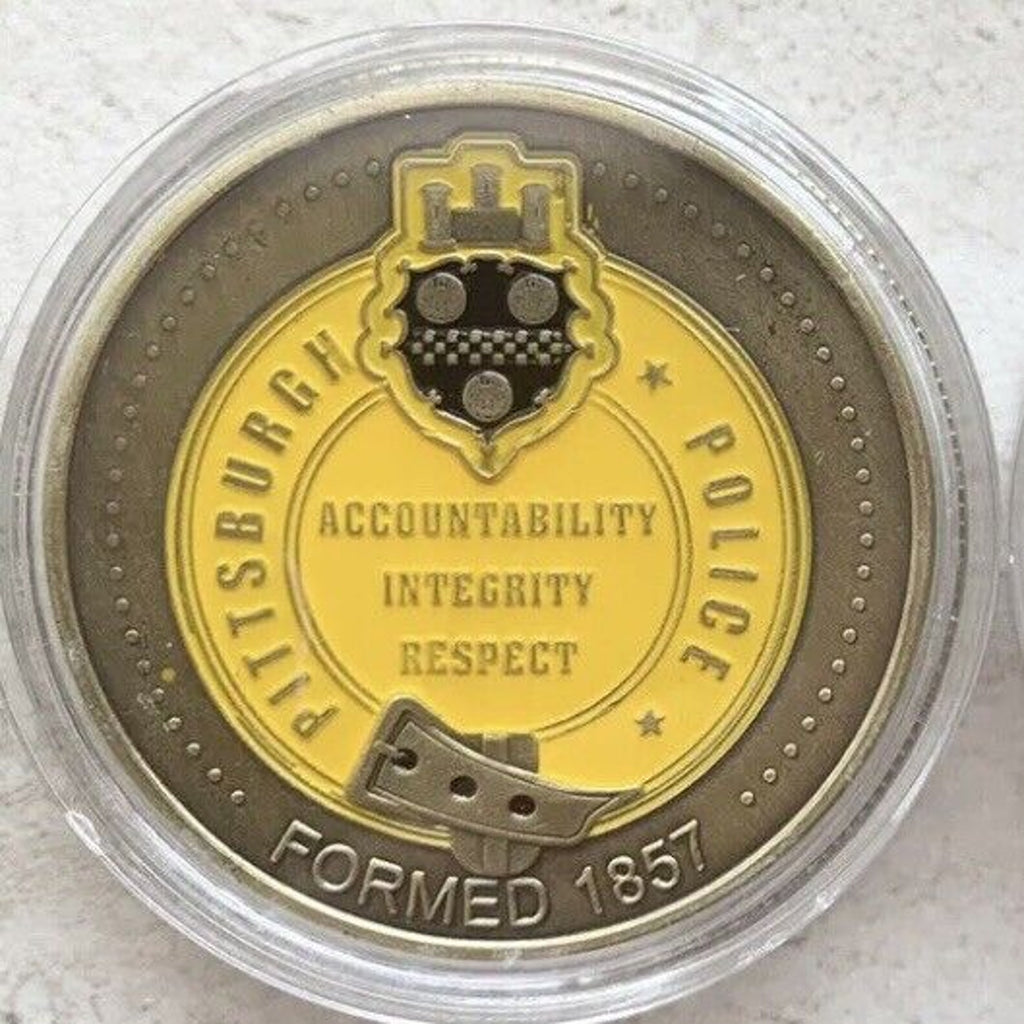 PITTSBURGH POLICE DEPARTMENT CHALLENGE COIN USA