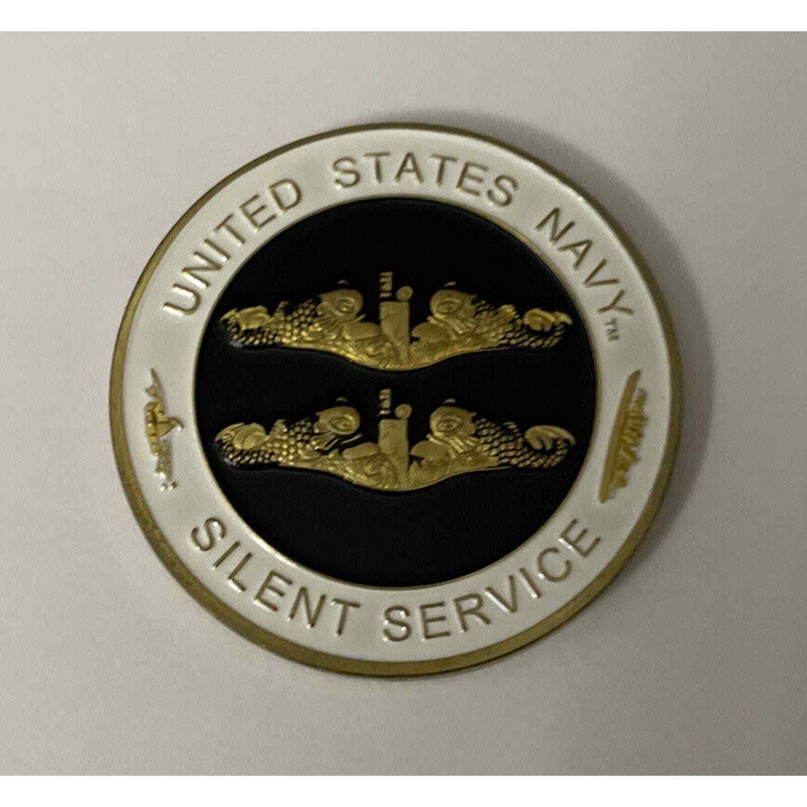 U S Navy Nuclear Submarine Warfare The Silent Service Challenge Coin