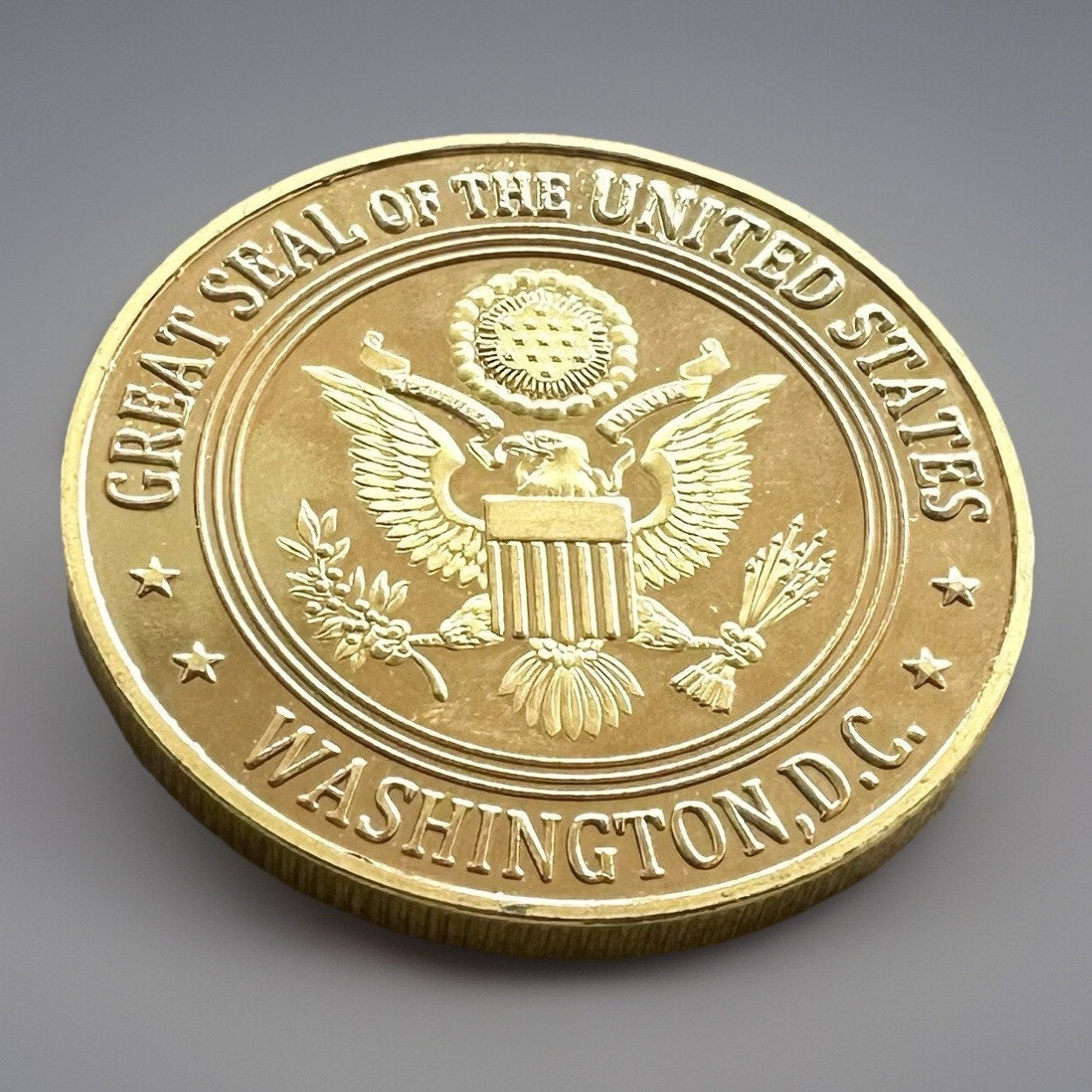 SSA Challenge Coin United States Social Security Administration With Blue Case