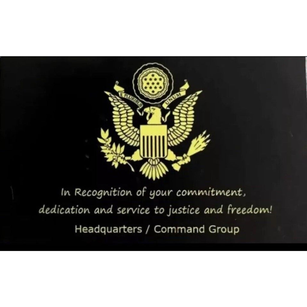 President Trump Declaration US Embassy Jerusalem Israel Coin W/ velvet box