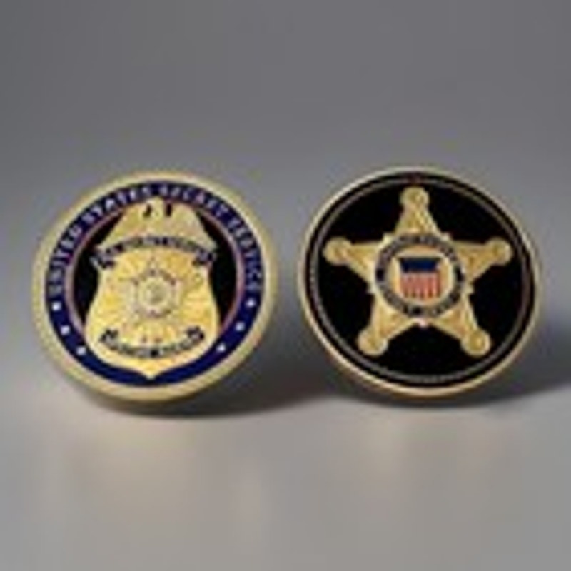 Lot Of 2 UNITED STATES SECRET SERVICE SPECIAL AGENT CHALLENGE COIN