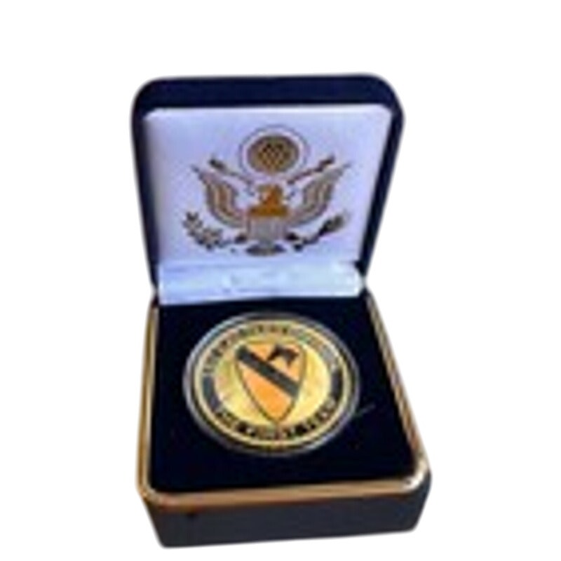 Department of Energy (DOE) Challenge Coin With Blue Velvet Case. Fast Shipping!