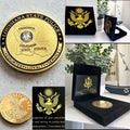 LOUISIANA STATE POLICE Challenge Coin Come With Special Velvet Case
