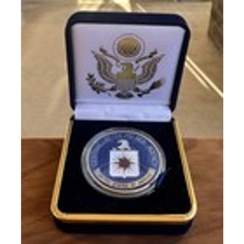 Department of Energy (DOE) Challenge Coin With Blue Velvet Case. Fast Shipping!