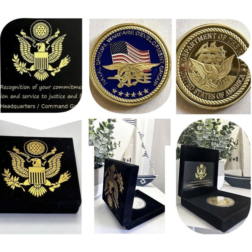 U S NAVAL SPECIAL WARFARE DEVELOPMENT GROUP Challenge Coin USA