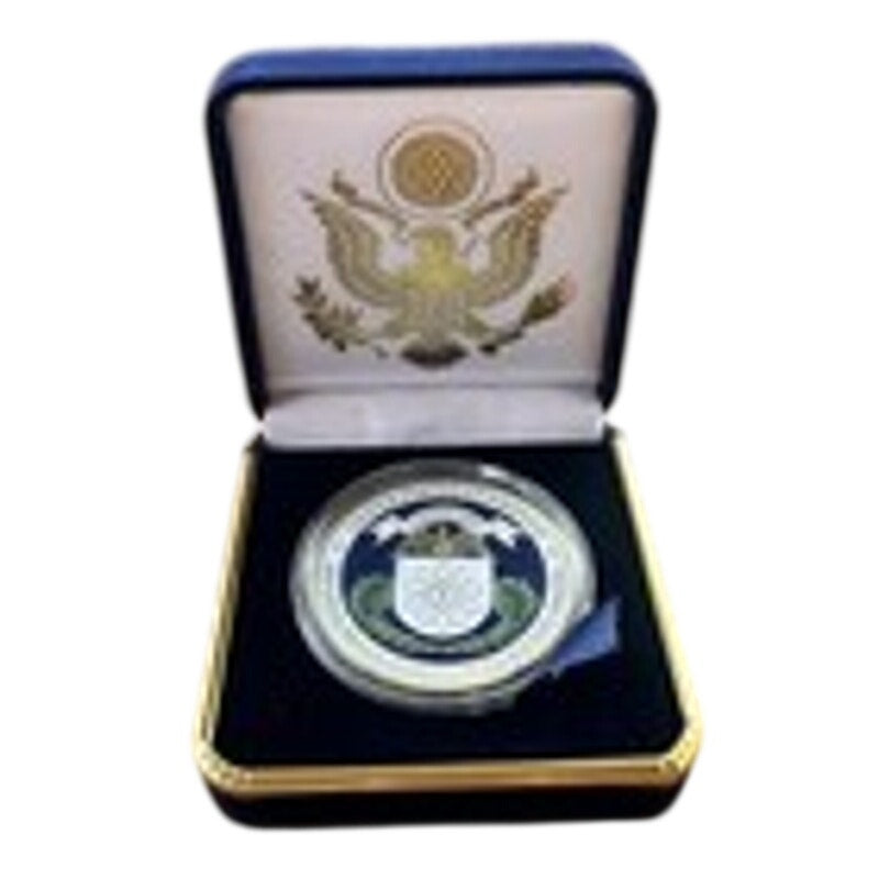 Department of Energy (DOE) Challenge Coin With Blue Velvet Case. Fast Shipping!