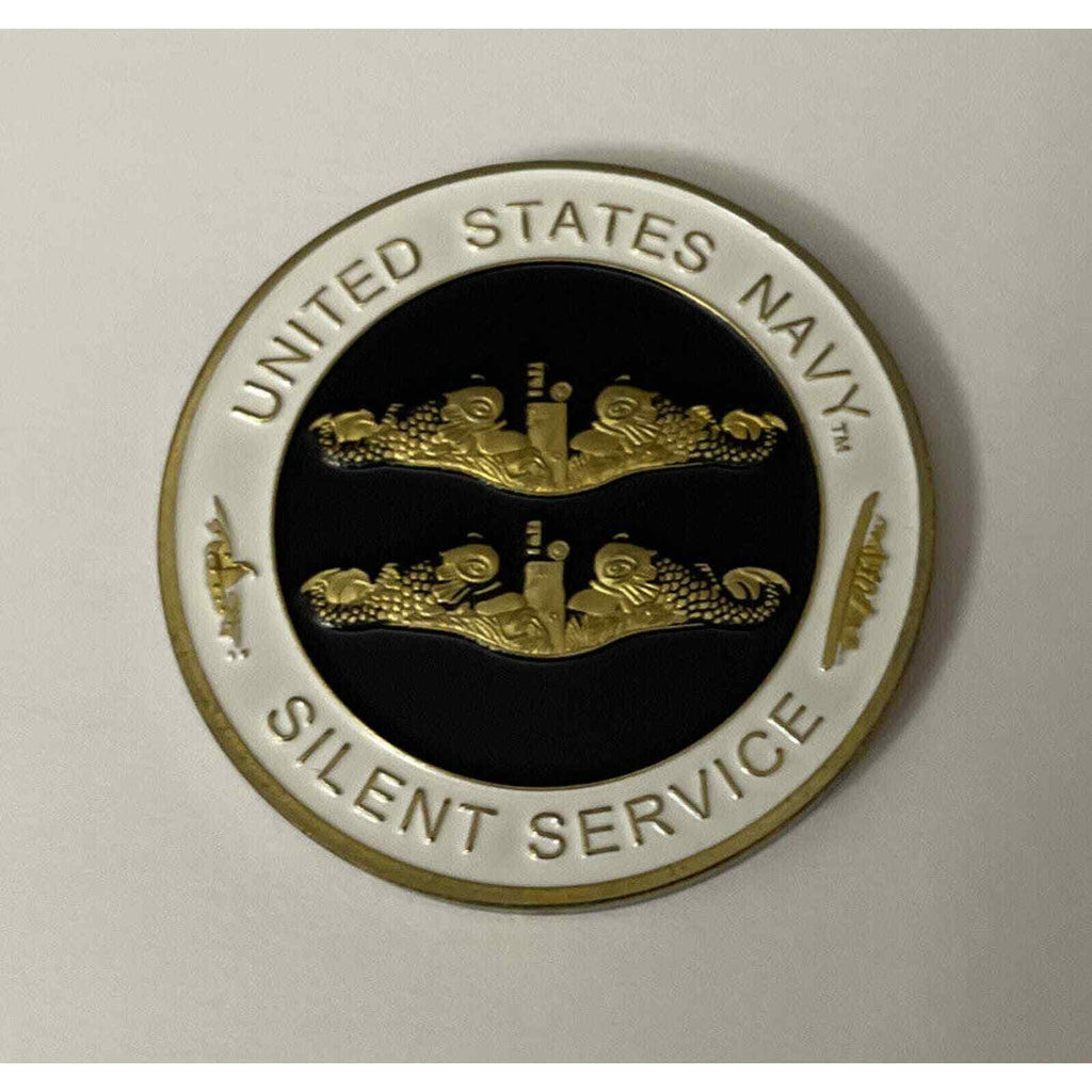 U S Navy Nuclear Submarine Warfare The Silent Service Challenge Coin