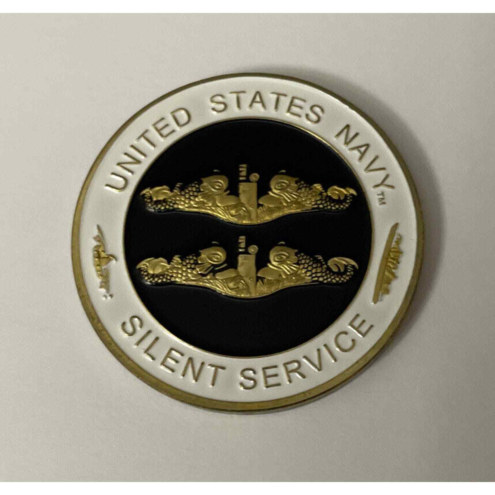 U S Navy Nuclear Submarine Warfare The Silent Service Challenge Coin