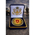 US ARMY 25th Infantry Division Challenge Coin with Case ·FAST SHIPPING· ·NEW·