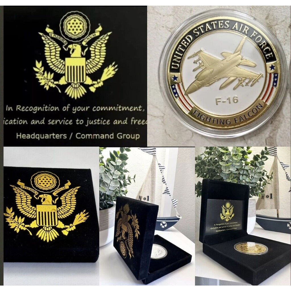 USAF F-16 FIGHTING FALCON Challenge Coin -USAF