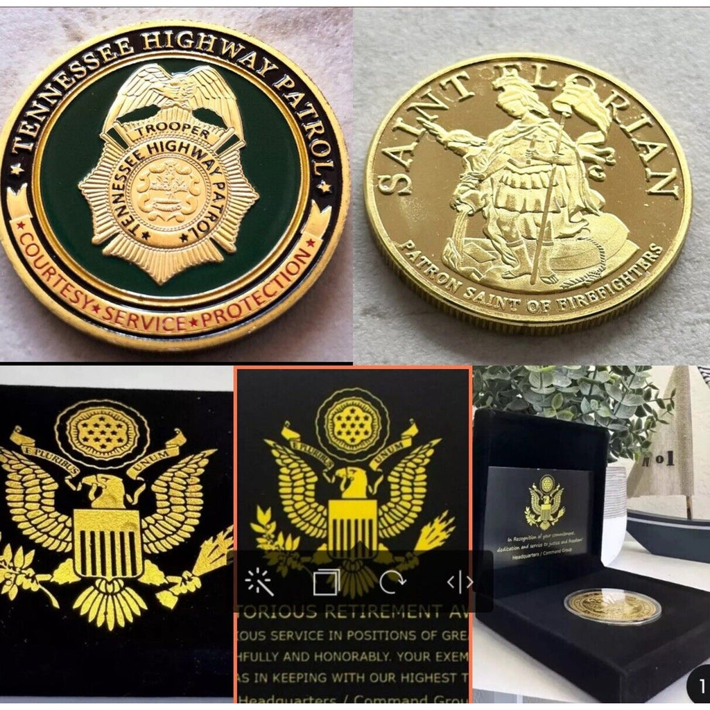 TENNESSEE HIGHWAY PATROL Challenge Coin