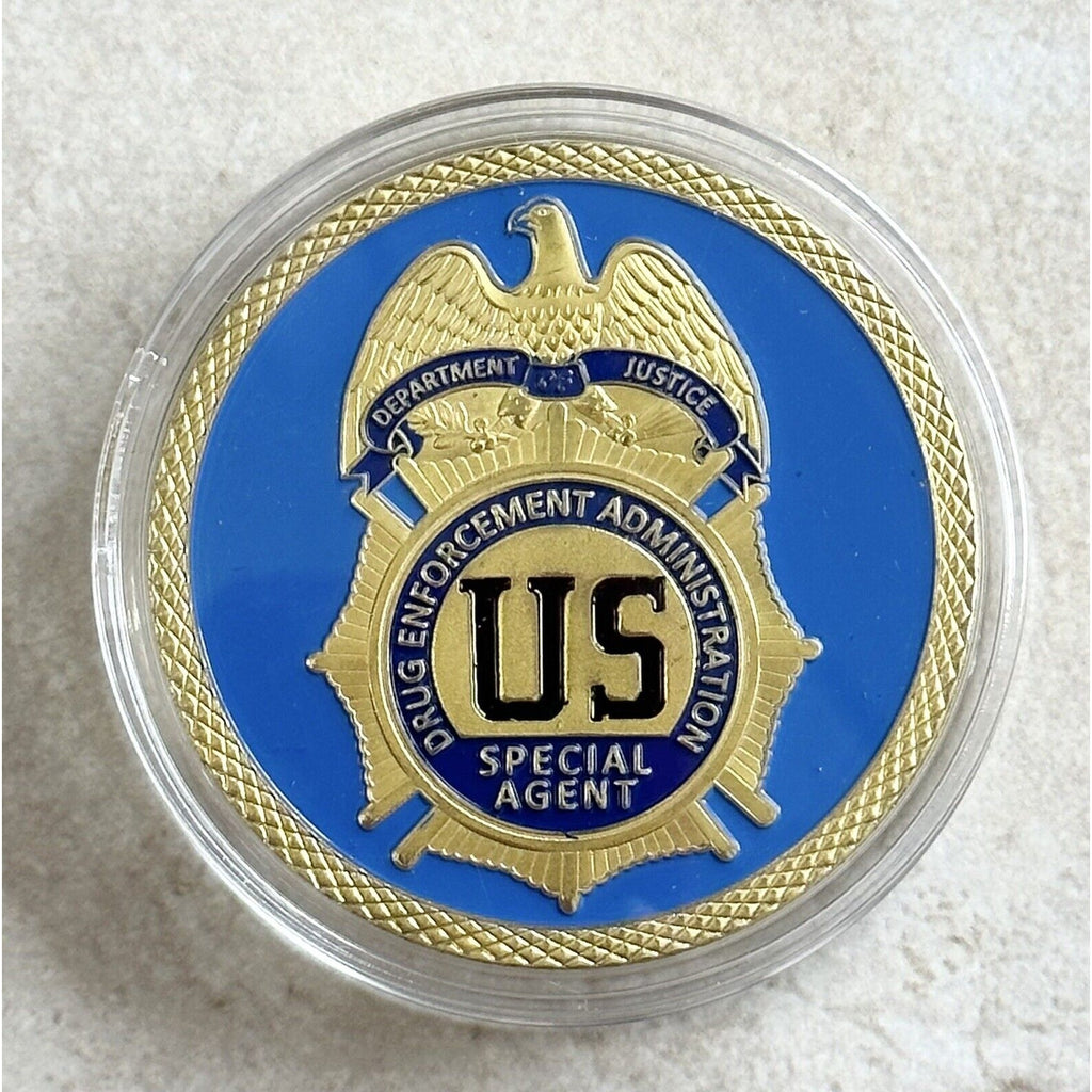 DEA UNITED STATES DRUG ENFORCEMENT ADMINISTRATION Challenge Coin. New! USA