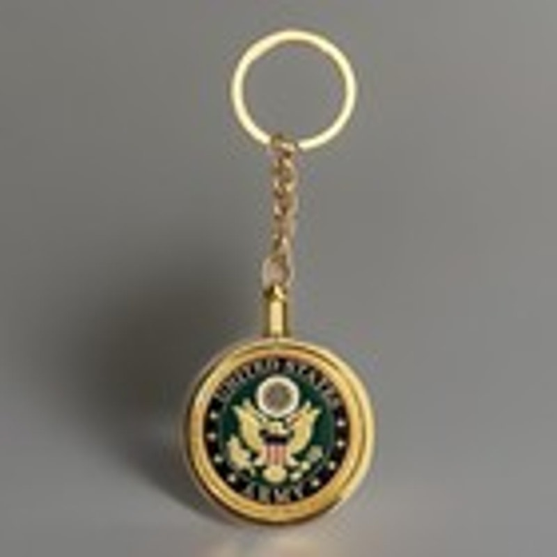 US ARMY MEDICAL SERVICE CORPS Challenge Coin Keychain. Fast shipping!