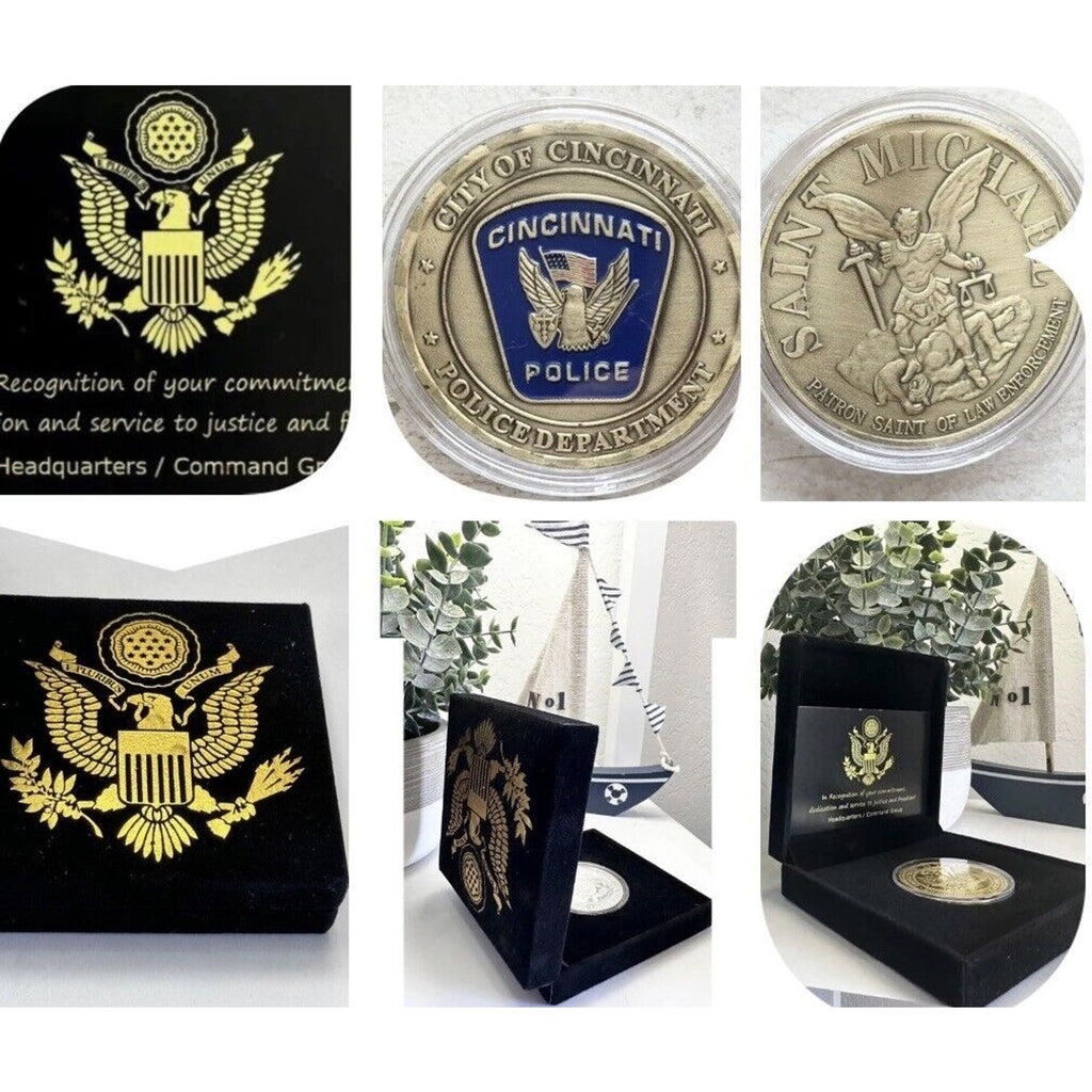 CHALLENGE COIN CITY OF CINCINNATI POLICE DEPARTMENT -USA
