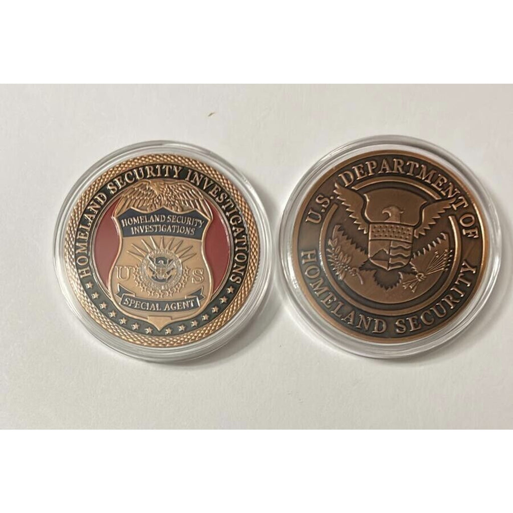 Federal Security Investigations federal police Office Department Agent Coin