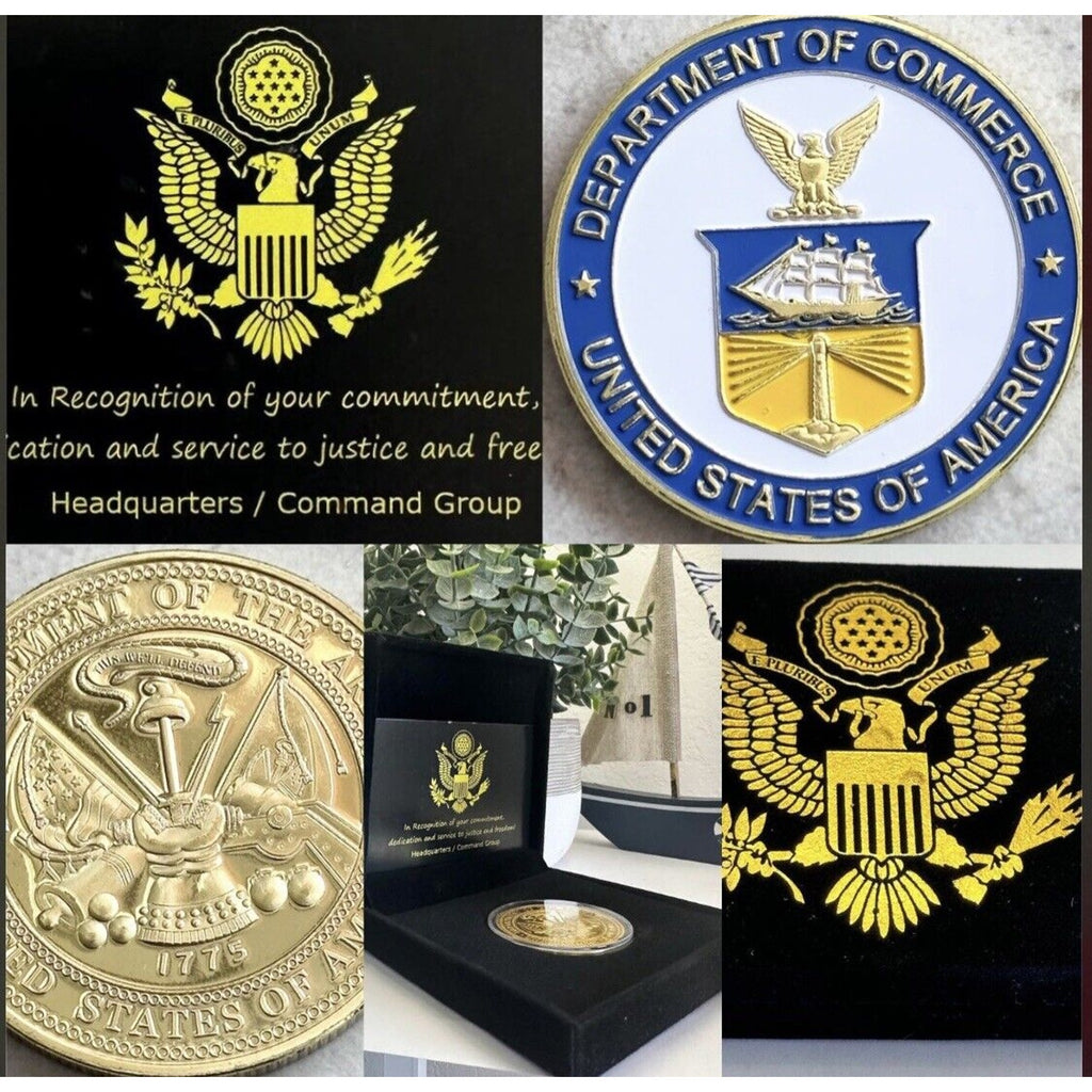 Department of Commerce Challenge Coin USA