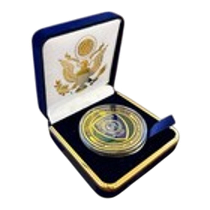 Department of Energy (DOE) Challenge Coin With Blue Velvet Case. Fast Shipping!