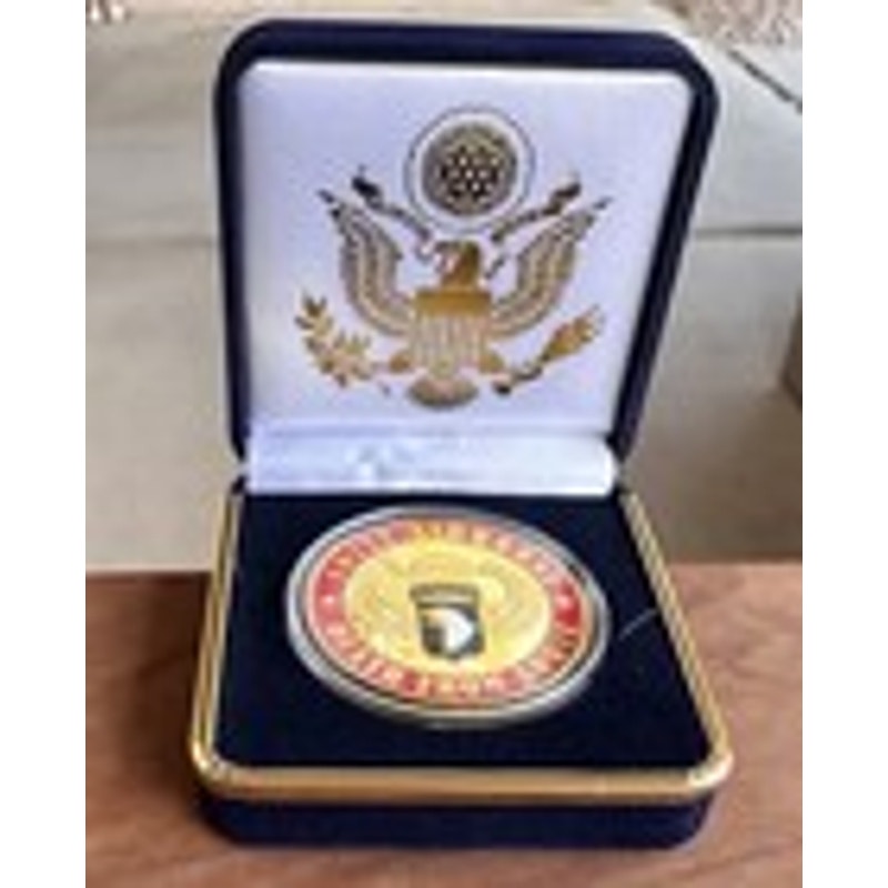 Department of Energy (DOE) Challenge Coin With Blue Velvet Case. Fast Shipping!