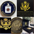CIA Central Intelligence Agency USA Metal Coin Retirement Award