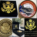 US NAVY USS ABRAHAM LINCOLN CVN-72 Challenge Coin USA