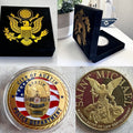 City Of Austin Police Department Challenge Coin w/ Retirement Award