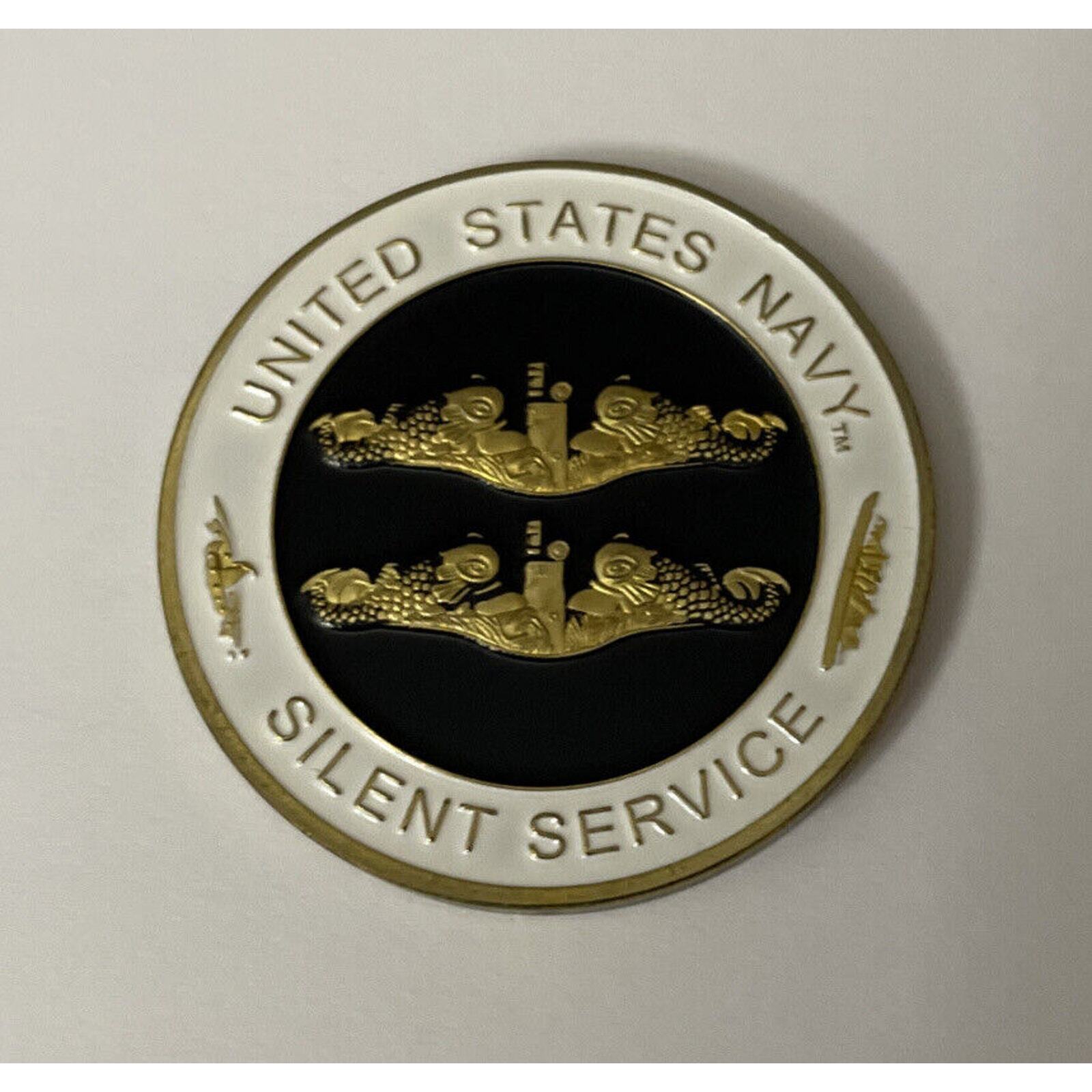 U S Navy Nuclear Submarine Warfare The Official Silent Service US Challenge Coin