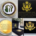 GIRL SCOUTS OF THE UNITED STATES OF AMERICA USA Coin With Retirement Award