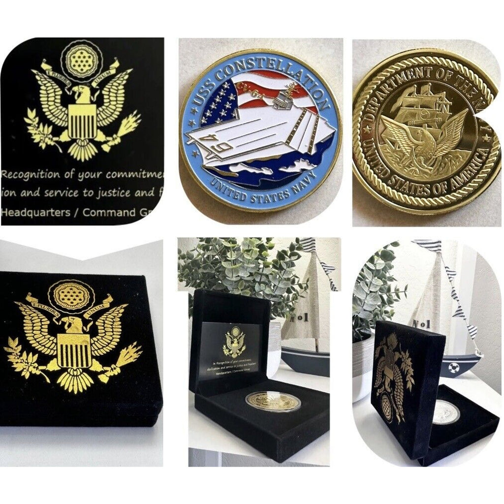 US NAVY USS CONSTELLATION CV-64 Challenge Coin USN