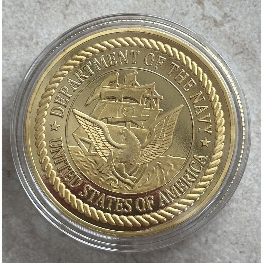 US NAVY SEAL TEAM FIVE Challenge Coin USN
