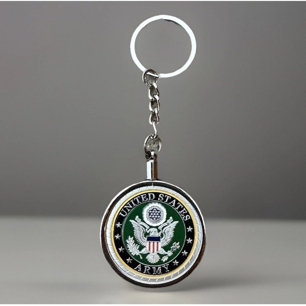 ARMY CHIEF WARRANT OFFICER 4 CHALLENGE COIN KEYCHAIN. Fast Shipping! USA