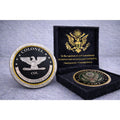 COLONEL ARMY MILITARY CHALLENGE COIN w/ Achievement Award
