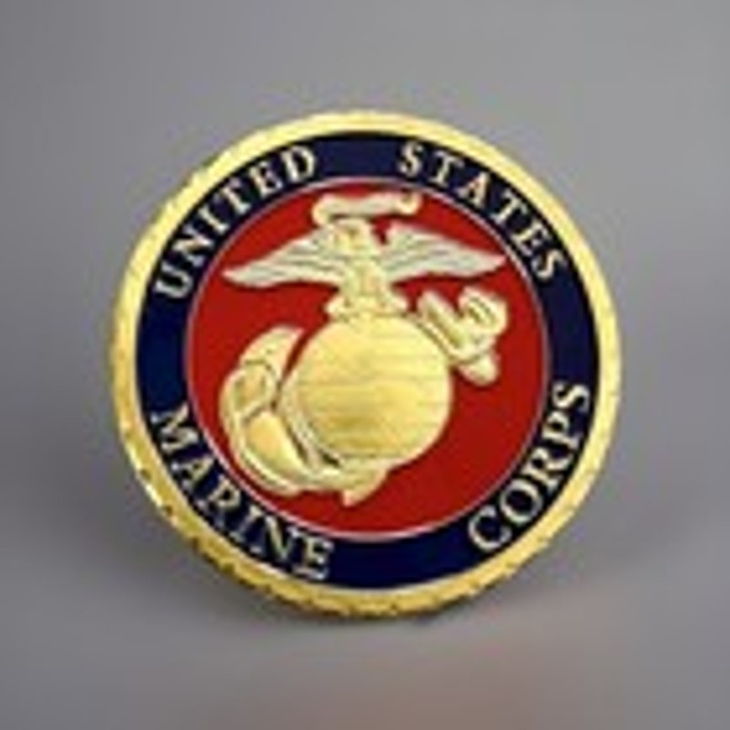 US MARINE CORPS SPECIAL OPERATIONS REGIMENT Challenge Coin Keychain.