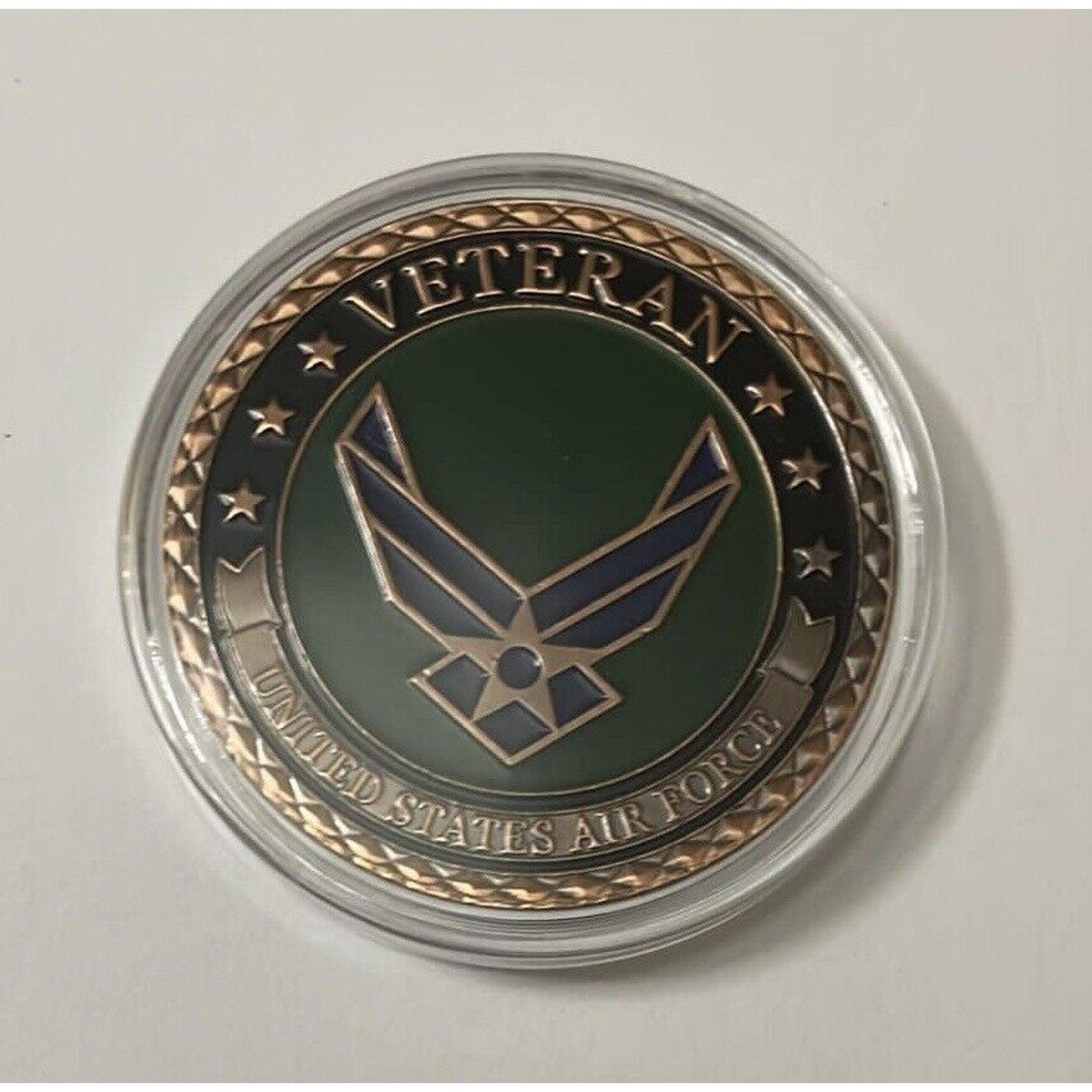 USAF VETERAN Challenge Coin United States USA F