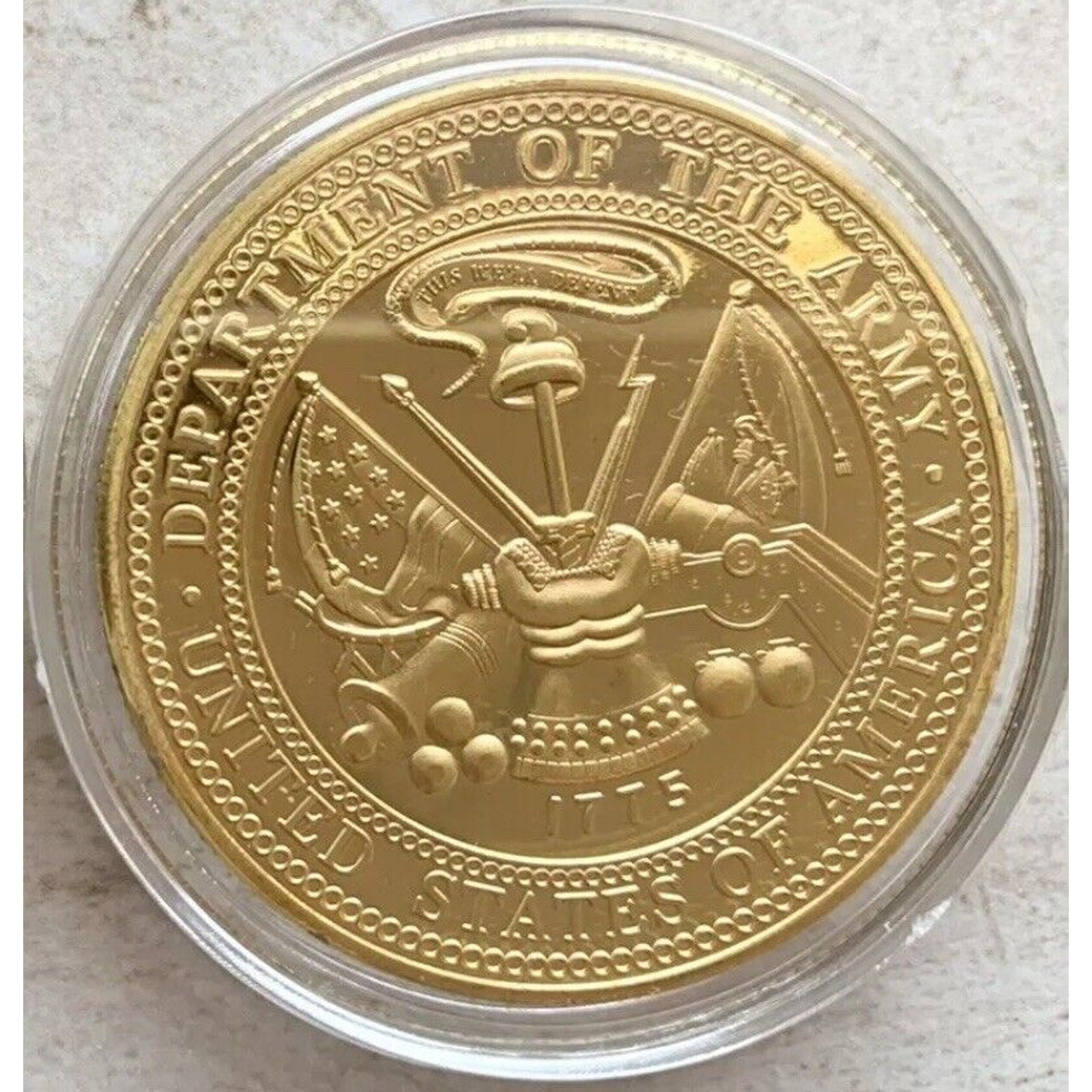 United States Military Army Aviation Combat Branch President Gift Box Coin
