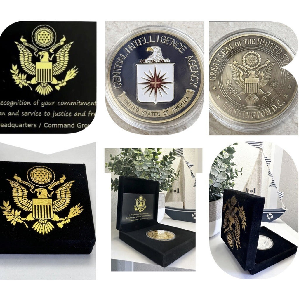 Central Intelligence Agency (CIA) NSA Challenge Coin