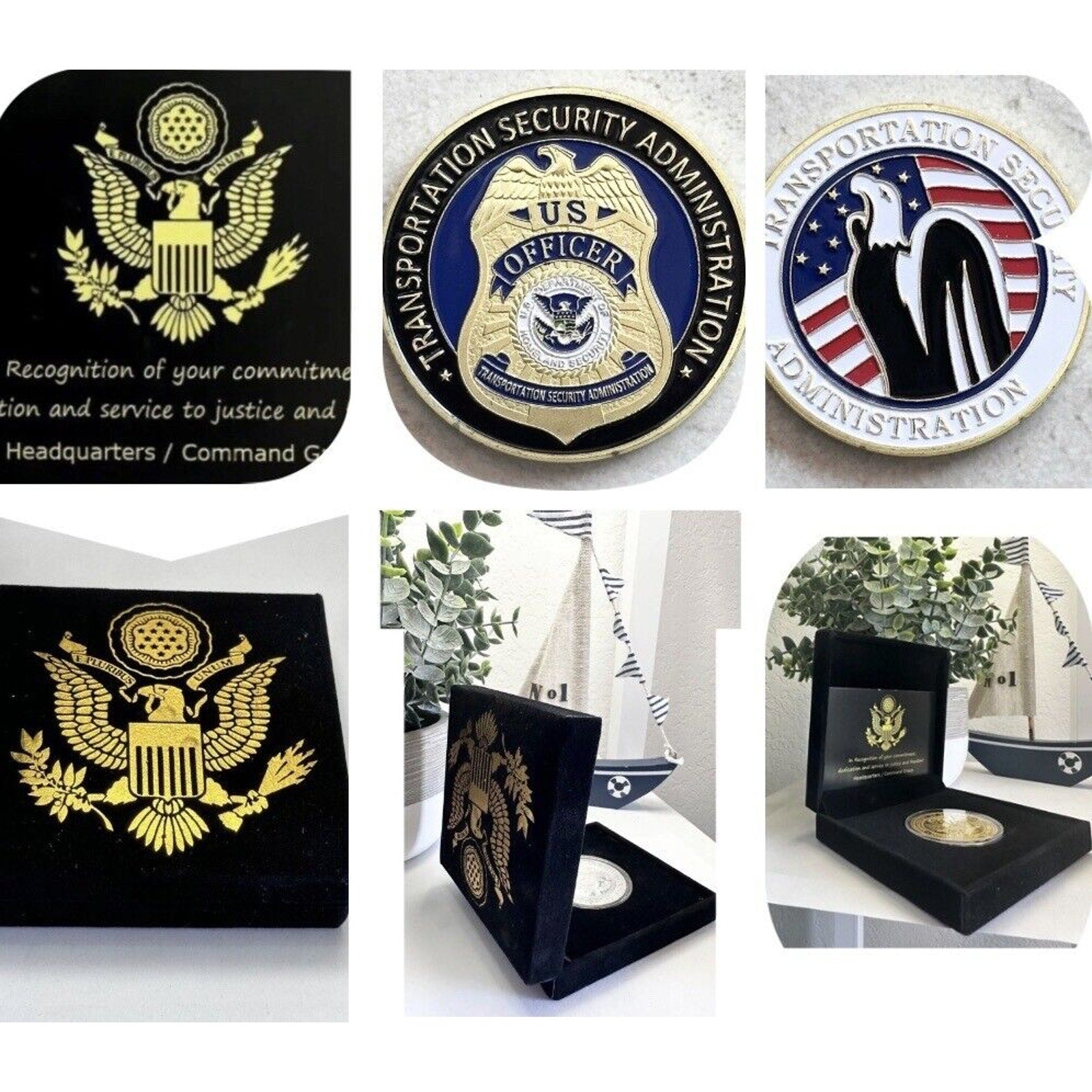 TRANSPORTATION SECURITY ADMINISTRATION (TSA) Challenge Coin USA