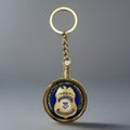 TRANSPORTATION SECURITY ADMINISTRATION (TSA) CHALLENGE COIN KEYCHAIN