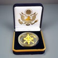 Department of Energy (DOE) Challenge Coin With Blue Velvet Case. Fast Shipping!