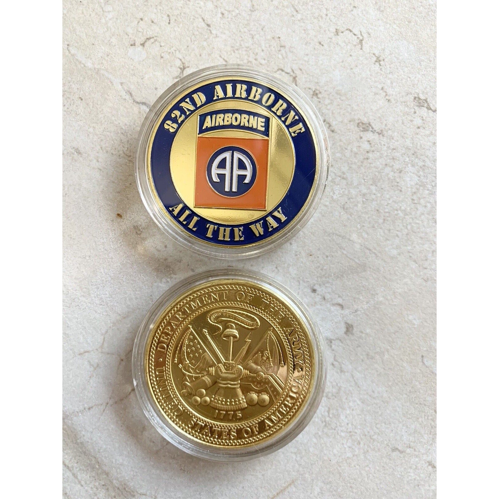 US ARMY 82nd Airborne Division Challenge Coin
