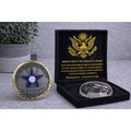 US Air Force USAF Retired Challenge Coin. New Fast Shipping w/ Retirement Award