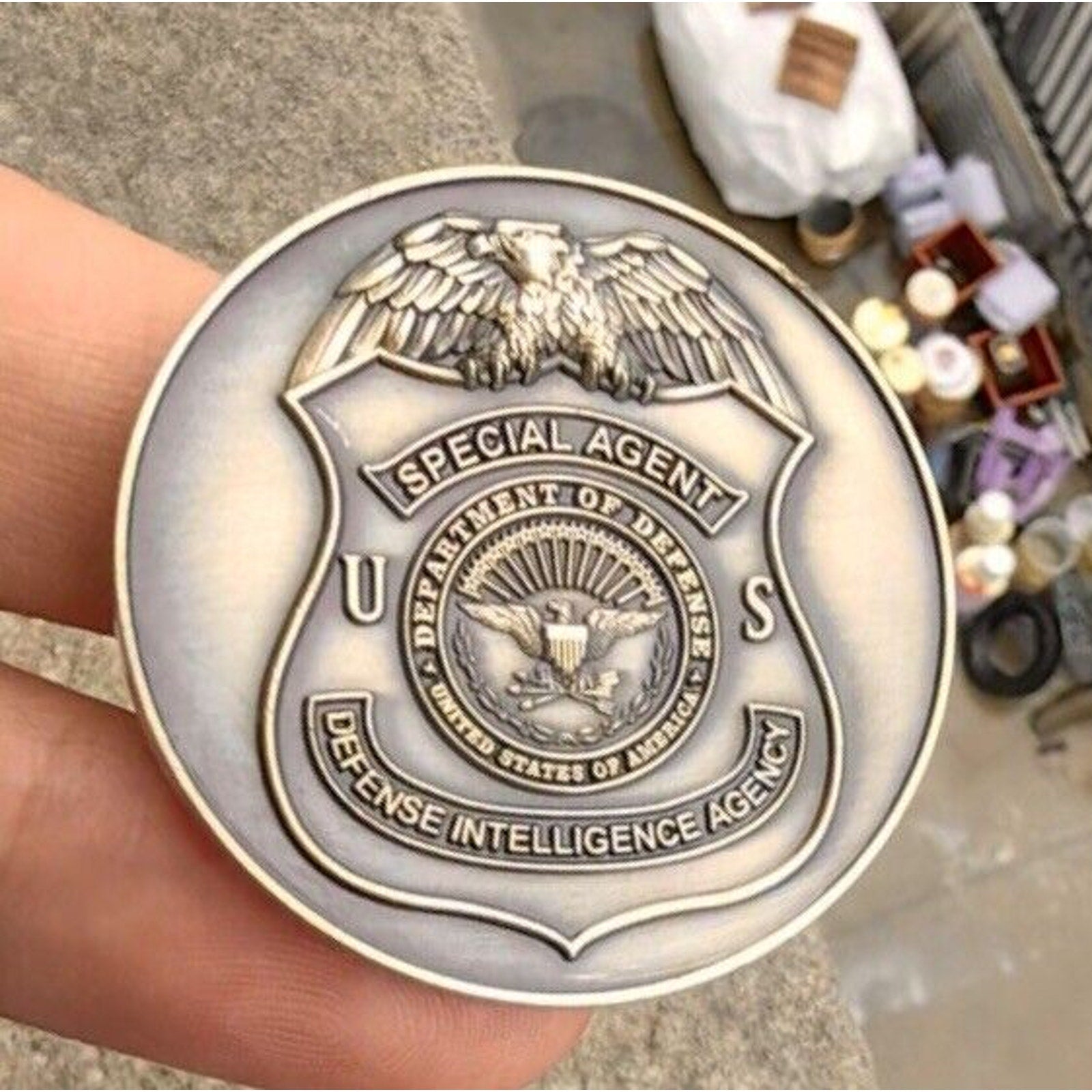 Defense Intelligence Agency DIA DoD Special Agent Challenge Coin