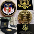 Air FORCE 1st SPECIAL OPERATIONS WING Coins With Retirement Award
