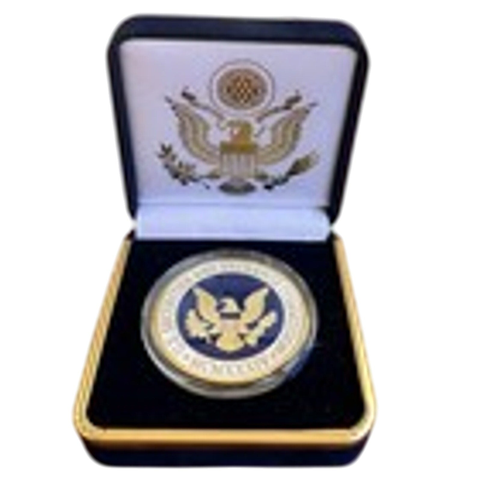 Copied - SEC-UNITED STATES SECURITIES AND EXCHANGE COMMISSION-Challenge Coin With Case
