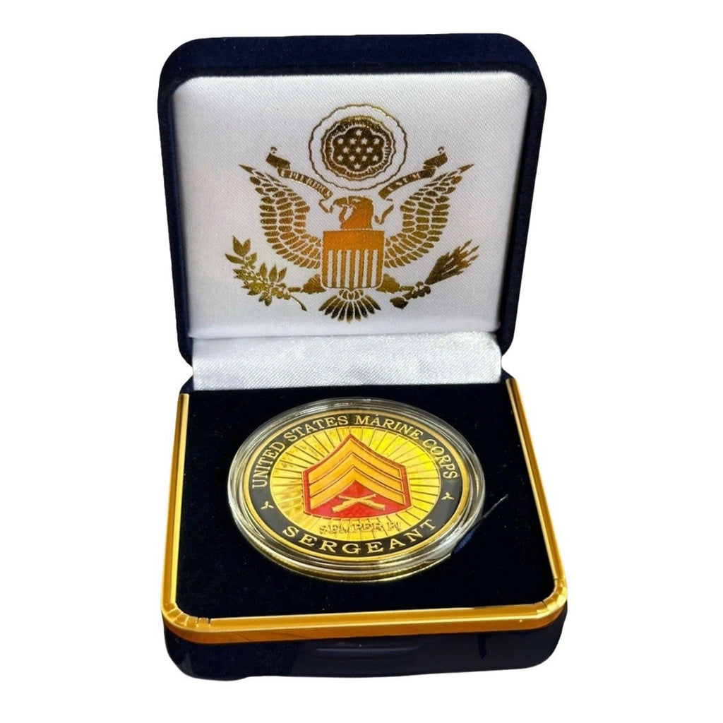 SERGEANT E-5 Rank USMC Marine Corps NCO Official LIC 23125