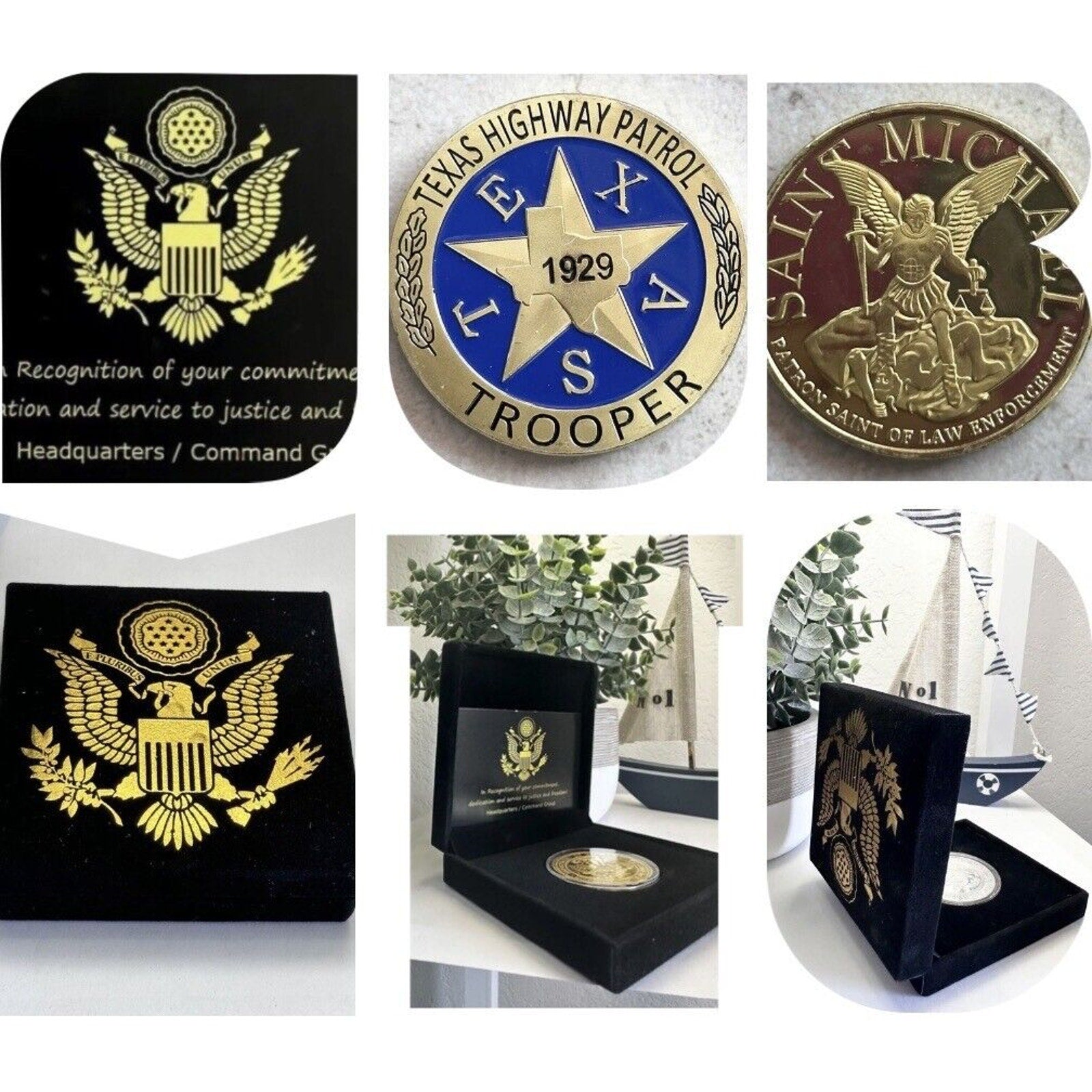 TEXAS HIGHWAY PATROL Challenge Coin USA