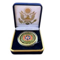 Department of Energy (DOE) Challenge Coin With Blue Velvet Case. Fast Shipping!