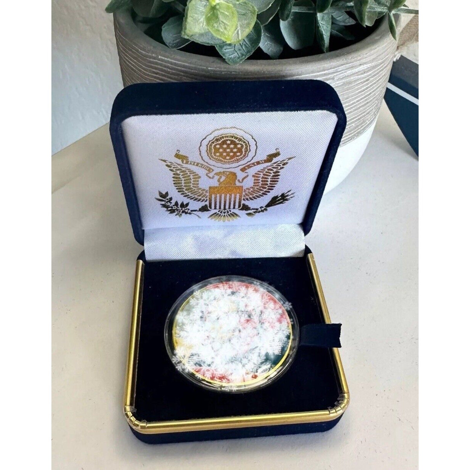 United States Secret Service Coin US President Trump Protection Team Detailed